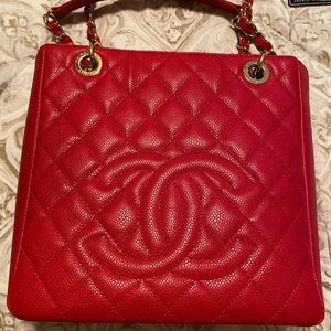 CHANEL petite shopping tote PST